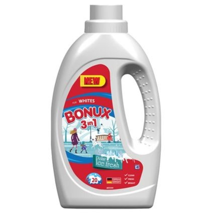 Bonux 3in1 Polar 20dáv/1,1l na bílé - Drogerie Prací prostředky